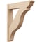 Ekena Millwork 8-in W x 36-in D x 44-in H Funston Trad Rough Cedar Woodgrain TimberThane Outlooker, Primed Tan OUTUR080X36X44FST04RCPR - alternate 1